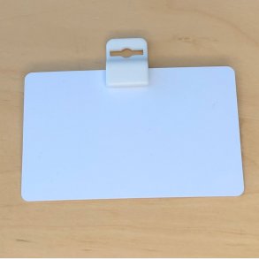 Gripper, kortholdernb i hvid