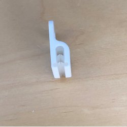 Gripper, kortholdernb i hvid