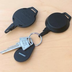 CardKeep 2 yoyo med smal krog / sort