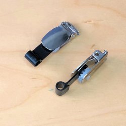 CK seleclips med sort plastkrog